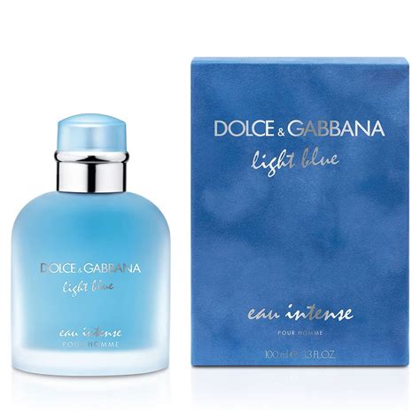 dolce gabbana light blue intense sample|d&g light blue intense men's.